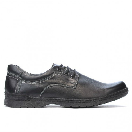 Pánské neformální / elegantní boty 752 černé