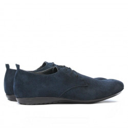 Pánské ležérní boty 794 velur indigo-1