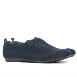 Pánské ležérní boty 794 velur indigo-1