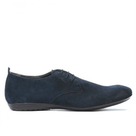 Pánské ležérní boty 794 velur indigo-1