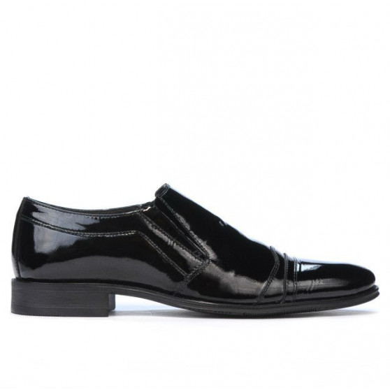 Elegantní boty pro dospívající 389 černý lak