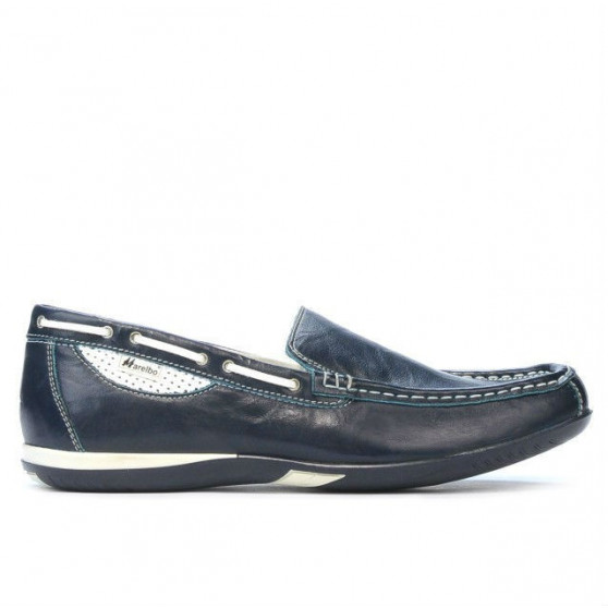 Pánské mokasíny 719 crep indigo+bílá