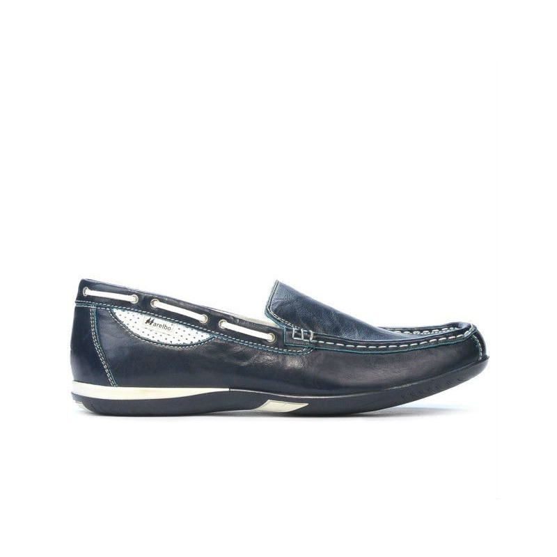 Pánské mokasíny 719 crep indigo+bílá