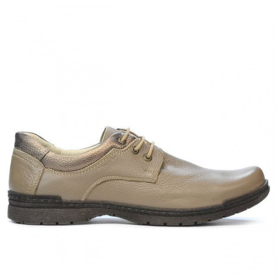 Pánská ležérní / elegantní obuv 752 biz khaki