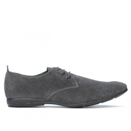 Pánské casual boty 794 antracit velur