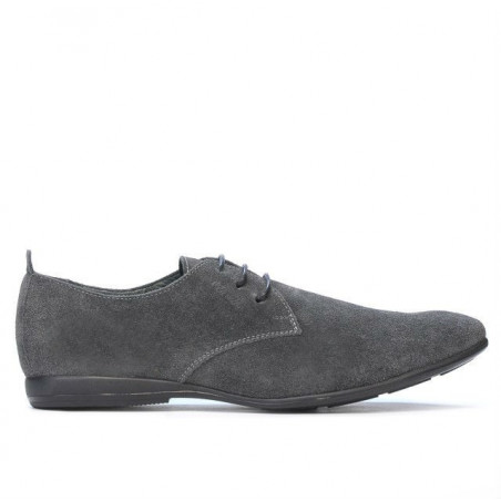 Pánské casual boty 794 antracit velur