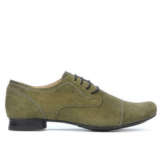 Dámské ležérní boty 180 khaki velur