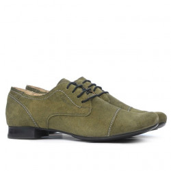 Dámské ležérní boty 180 khaki velur