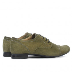 Dámské ležérní boty 180 khaki velur