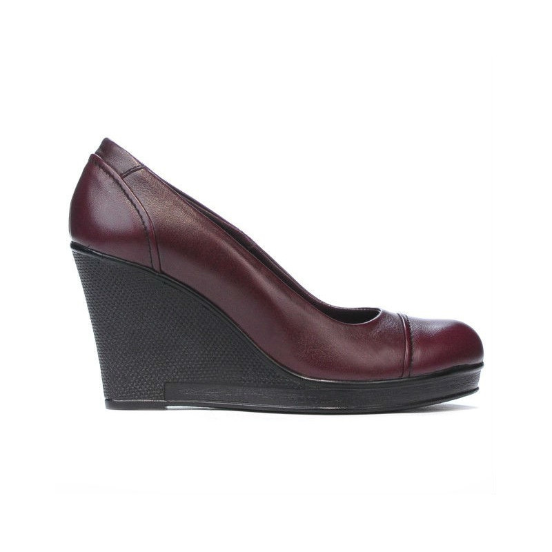 Dámské ležérní boty 177 bordo