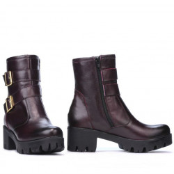 Dámské boty 3312 bordo