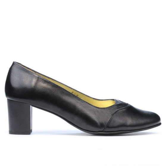 Dámské elegantní boty (široký model) 1072xxl černé