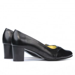 Dámské elegantní boty (široký model) 1072xxl černé