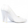 Elegantní dámské boty 1090 bílé