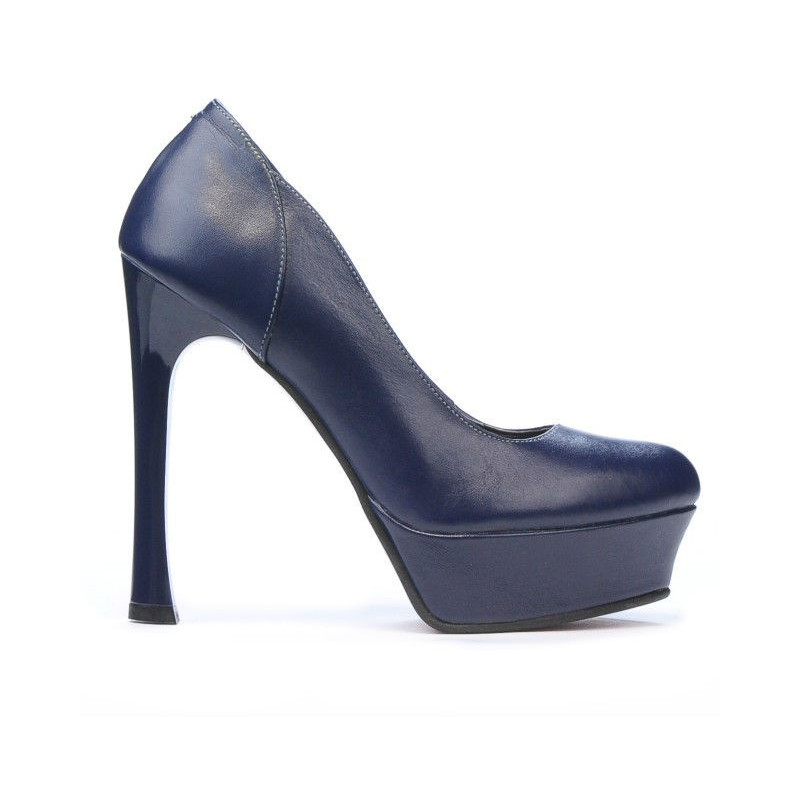 Elegantní dámské boty 1212 indigová