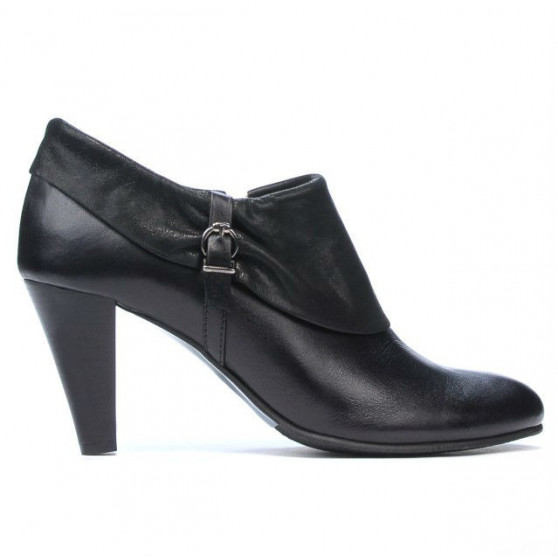 Elegantní dámské boty 1089 černá kombinace