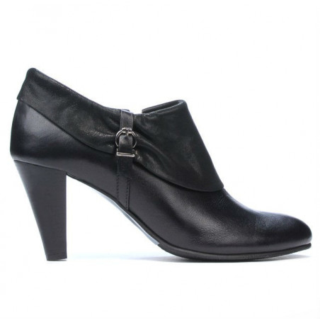 Elegantní dámské boty 1089 černá kombinace