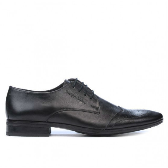 Elegantní pánské boty 792 černá