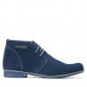 Teenagerské boty 464 indigo velur