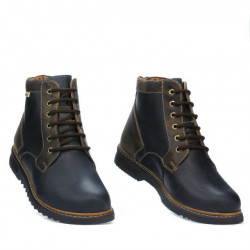 Pánské boty 497 tuxon indigo+hnědá