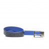 Dámský pásek 02m bicolor cs kroko indigo+modrá