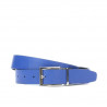 Dámský pásek 02m bicolor cs kroko indigo+modrá