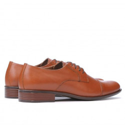 Elegantní pánské boty 838 koňakově hnědé