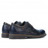 Pánské ležérní boty 848 indigo+káva