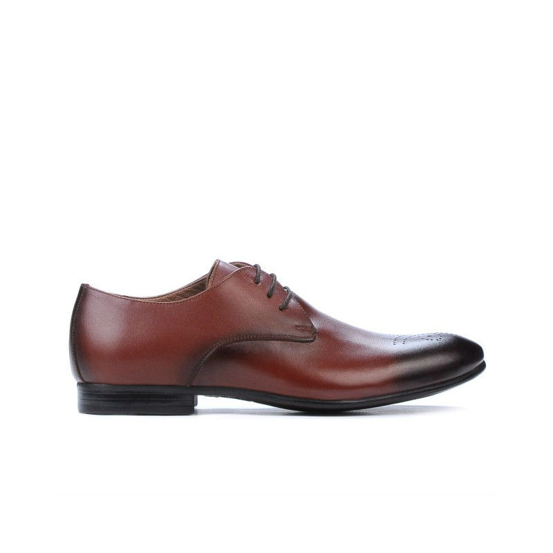 Elegantní pánské boty 828-1 a hnědé