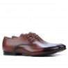 Elegantní pánské boty 828-1 a hnědé