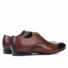Elegantní pánské boty 828-1 a hnědé