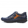 Pánské sportovní boty 827 indigo+hnědá