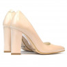 Elegantní dámské boty 1261 laková slonovina
