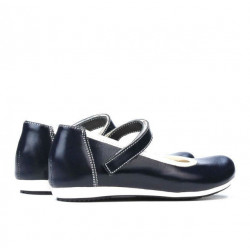 Dětské boty 151 lak indigo