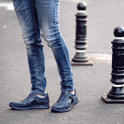 Pánské sportovní boty 846 indigo