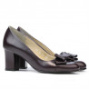Elegantní dámské boty 1265 bordó