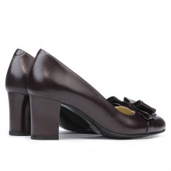 Elegantní dámské boty 1265 bordó