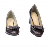 Elegantní dámské boty 1265 bordó