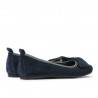 Dámské baleríny 638 indigo velur