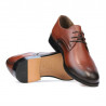 Elegantní pánské boty 878 v koňaku