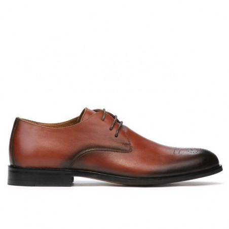 Elegantní pánské boty 878 v koňaku