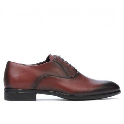 Elegantní pánské boty 876 bordo