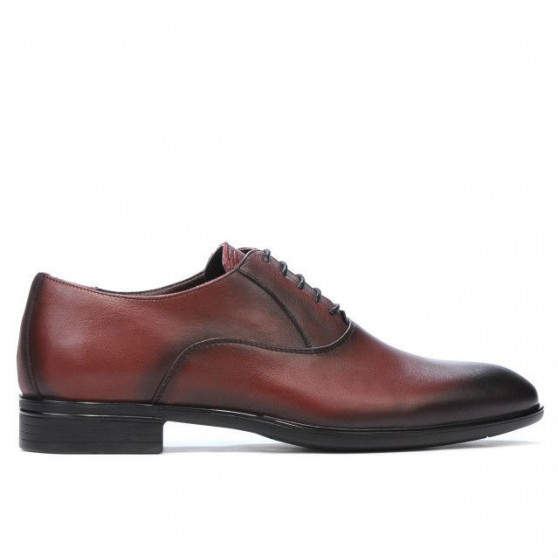 Elegantní pánské boty 876 bordo
