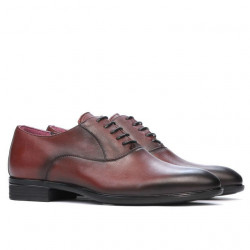 Elegantní pánské boty 876 bordo