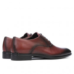 Elegantní pánské boty 876 bordo