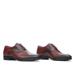 Elegantní pánské boty 876 bordo