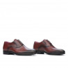 Elegantní pánské boty 876 bordo