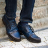 Elegantní boty pro adolescenty 396 v indigo