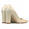 Elegantní dámské boty 1261 béžové