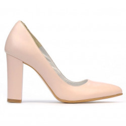 Elegantní dámské boty 1261 pudra